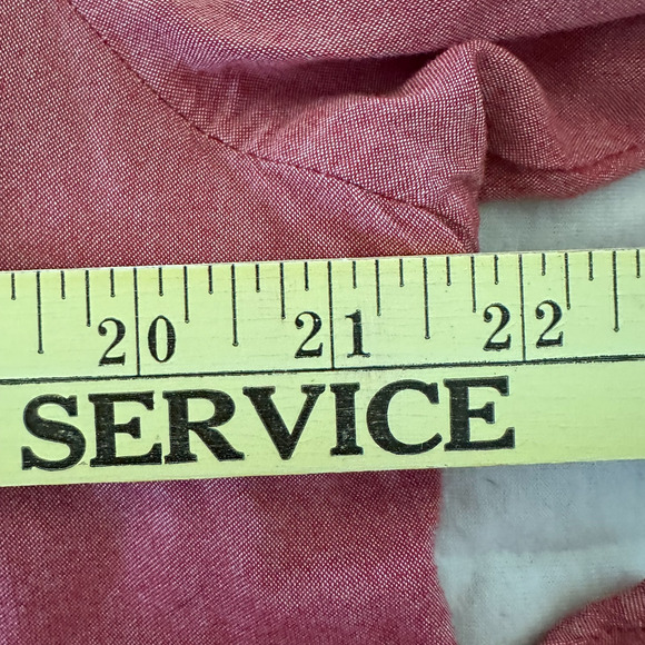 LA FILLE Womens Dress 5X Pink Long Sleeve Shift Midi Bohemian Festival Chic - Picture 8 of 13